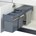 Hailo afvalemmer - tandem de luxe 2x15L - 3666.101
