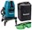 Makita SK20GDZ multilijnlaser 12V excl. accu en lader in doos met tas