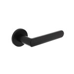 Intersteel deurkruk op geveerd rozet - Sora - zwart