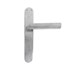 Dauby deurkruk op schild - Pure PH1930 / P40 - mat wit brons - blind