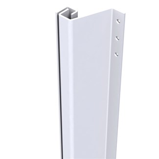 SecuStrip Plus buitendraaiend - terugligging 21-27mm - 2300mm wit - 1010.173.02