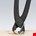 Knipex vlechttang - 250 mm - kop gepolijst - 99 00 250 