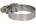 Slangklem - stalen band - 4 snelklem gegalvaniseerd - 20-32 mm