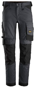 Snickers Workwear 6341 Stretch Werkbroek grijs/zwart - maat 48