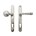 Dauby veiligheidsbeslag knop/kruk - Pure TOP + PH1830 - wit brons - profielcilinder 92 mm