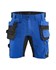Blåkläder 1752 short 2-weg stretch - blauw/zwart maat 48