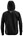 Snickers Workwear fleece hoodie - 8041 - Flexiwork - zwart - maat L