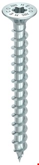 HECO TOPIX-plus schroeven - platkop verzinkt - 5x90 mm - Torx T-20 (HD20) - voldraad - 200 st