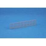 Nedco ventilatiestrip aluminium 400 x 100mm F1