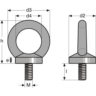 REMA oogbout - elvz g-8140 m24 1800kg