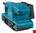 Makita bandschuurmachine 230V  - 9911J - 76mm - 650W - in Mbox