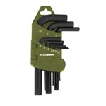 XHANDER Inbussleutelset 9-delig - 1,5 tot 10 mm in houder