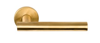 Formani LB7-19 BASICS deurkruk op rozet pvd mat goud