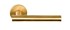 Formani LB7-19 BASICS deurkruk op rozet pvd mat goud
