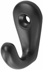 Hermeta Blackline handdoekhaak - zwart - 0557-70E