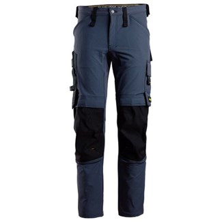 Snickers Workwear 6371 Full Stretch Werkbroek blauw/zwart - maat 60