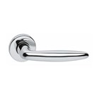 Intersteel deurkruk met rozet - Sigaar - rond - chroom