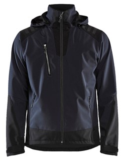Blåkläder 4749 Softshell jack - blauw/zwart maat L
