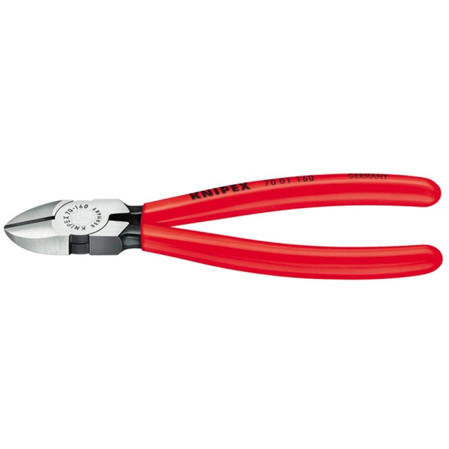 Knipex zijsnijtang - 160 mm - kop gepolijst - 70 01 160