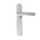 Dauby deurkruk op schild - Pure PH1930 / P40 - wit brons - blind