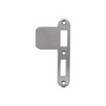 Nemef sluitplaat afgerond VP1279/17/U RVS lange lip - draairichting 2-4  