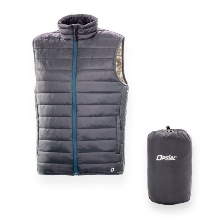 Opsial vest /bodywarmer gewatteerd - KANYON - grijs - maat XXL