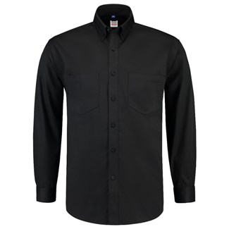 Tricorp Casual 701004 werkhemd lange mouw basis zwart maat 5XL