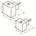 Dauby meubelknop - Pure PQ-35 - mat wit brons - 35 mm