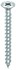 HECO TOPIX-plus schroeven - platkop verzinkt - 3,5x50 mm - PZ2 - voldraad - 200 st