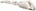 Makita accu steelstofzuiger - CL114FDWIX - 12 V Max - ivoorwit - met ingebouwde 2,0 Ah accu - lader in doos