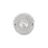 Dauby deurbel - Pure / 50 - mat wit brons - 50 mm