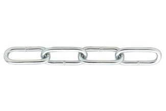 Ivana voetketting - verzinkt - 20m x 4mm