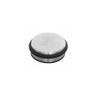 Intersteel deurstopper Puck - 90x43 mm - RVS geborsteld