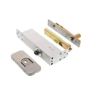 Intersteel taatsscharnieren - tbv houten deur - zwart/rvs