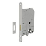 Intersteel kastslot - cilinder - 55 mm - doornmaat 50 mm - wit gelakt