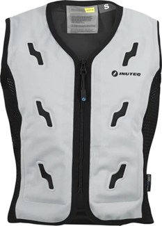 INUTEQ DRY BODYCOOL SMART-X koelvest zilver XL