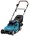 Makita DLM382PT2  accu grasmaaier 38cm 2x18V - 2x5.0 Ah accu en duo snellader