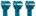 Makita instelbare slagmoersleutel - DTWA190Z - 14,4 V - 185 Nm - excl. accu en lader - in doos