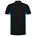 Tricorp Workwear 202002 Bi-Color unisex poloshirt Zwart Turquoise 5XL