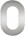 Artitec huisnummer - nr. 0 - blinde bevestiging - RVS - mat geborsteld - 120 mm