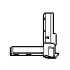 speun raamdeel GU Contura draairichting 2 6-28397r/2