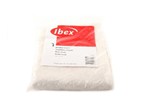 Ibex gestikte dweil - wit - 60x60cm