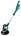 Makita langnek accu schuurmachine - DSL801ZU - 18V - met AWS zender - excl. accu en lader - in tas