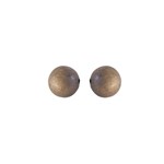 Dauby end top rail - Pure Plus - ruw brons - Ø 25 mm