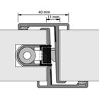 Alprokon Ferno-Tec uitvoering 19-1/40 - 2450mm v/Nemef 600-U20/KV DIN-L