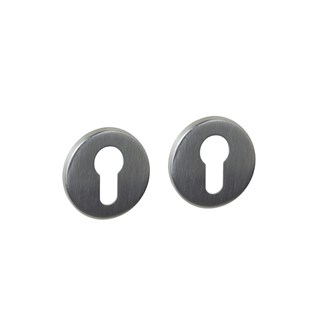 Intersteel Cilinderrozetten verdekt ø52x6mm RVS