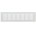 Nedco ventilatiestrip alu.wit 500 x 80mm wit