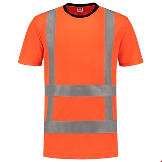 Tricorp t-shirt - RWS - birdseye - fluor orange - 103005