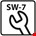 Hoenderdaal zelfborende plaatschroef - VZ - 6K - SW-7 - 4.2x25mm
