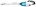 Makita accu steelstofzuiger - DCL181FZWX - 18V - wit - excl. accu en lader - in doos